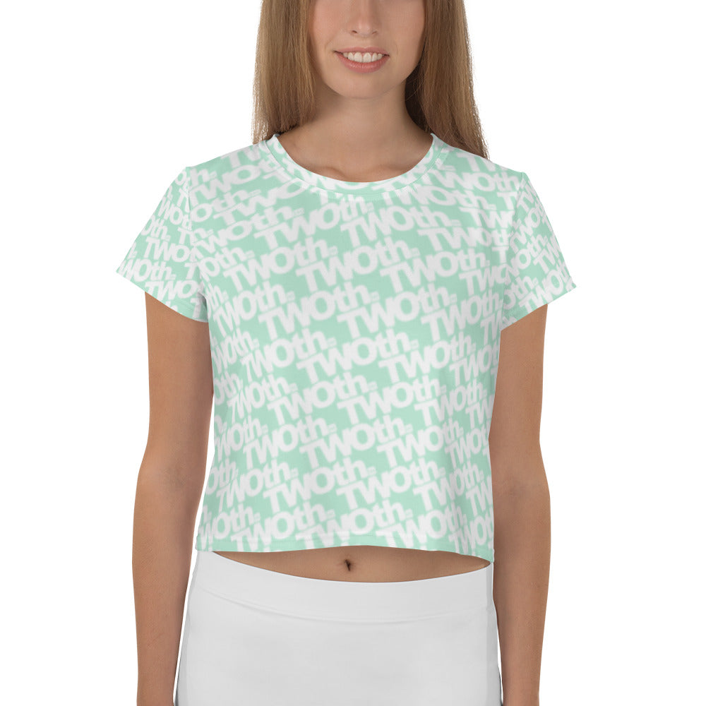 Brickyard Miami | Women's Crop Tee | Miami Green