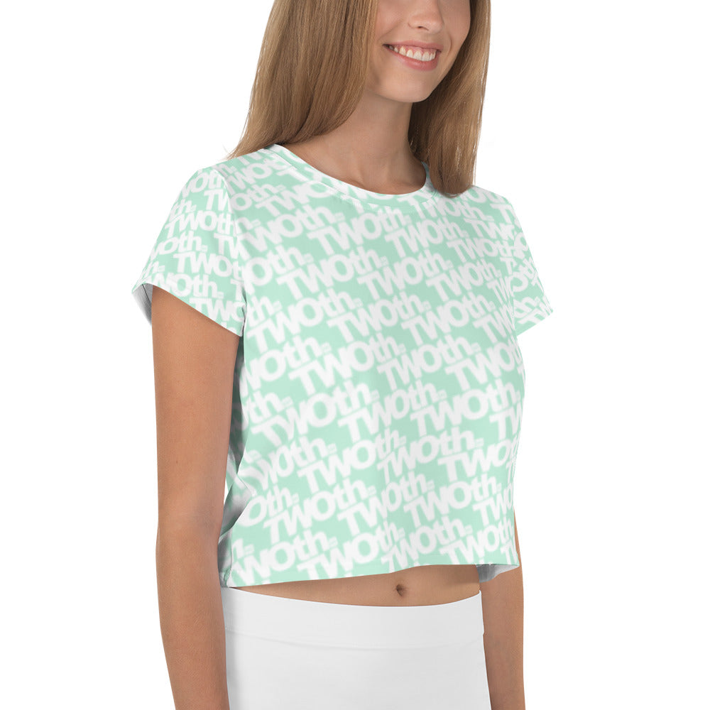 Brickyard Miami | Women's Crop Tee | Miami Green