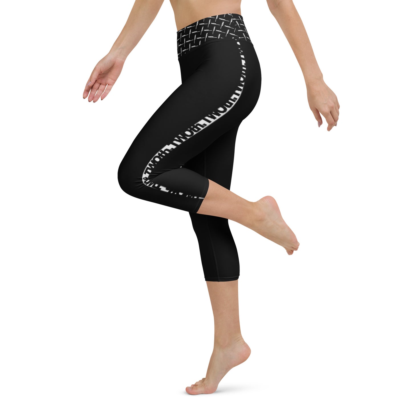 Racing Line | Yoga Capri Leggings