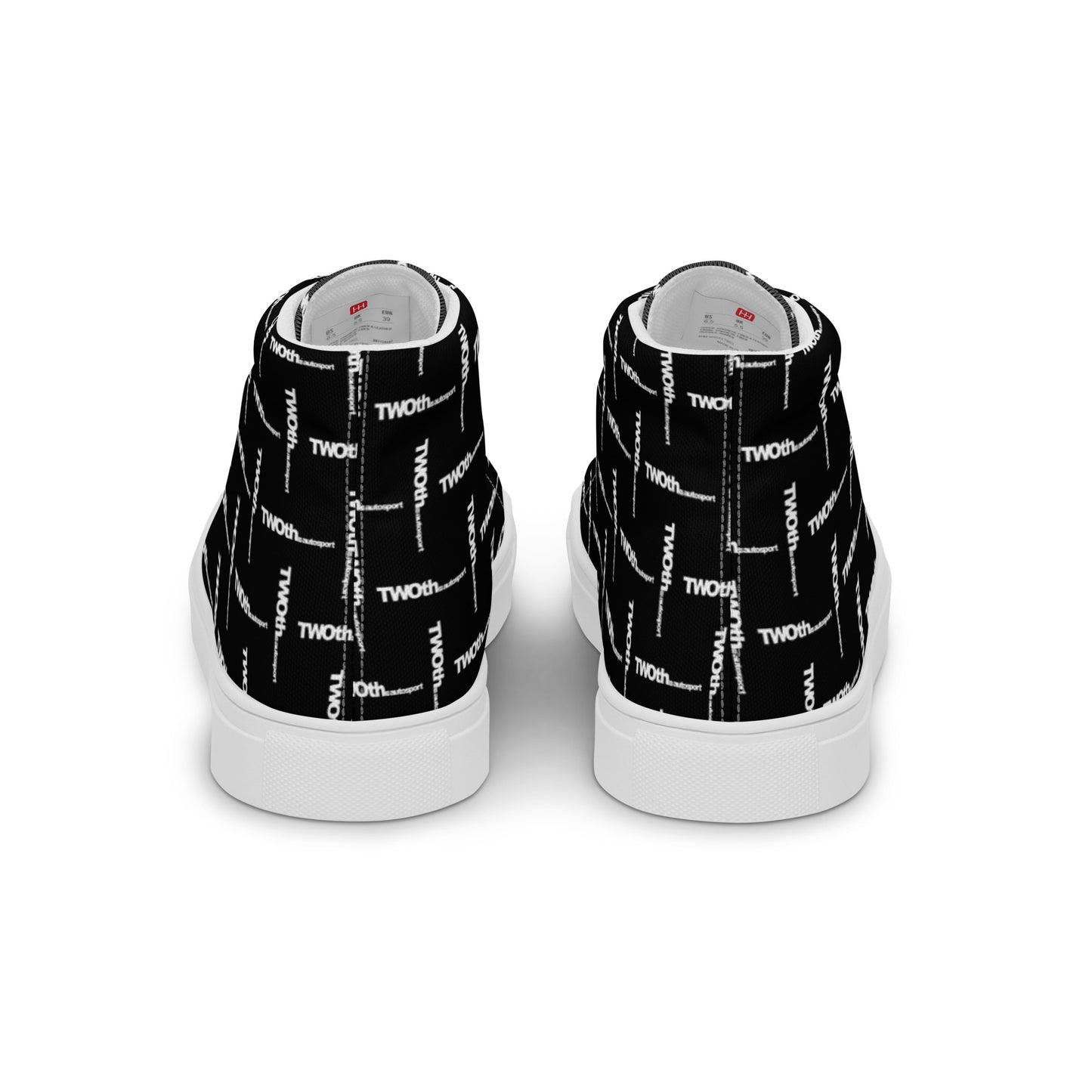 Designer Carbon | Men’s High Top Canvas Shoes