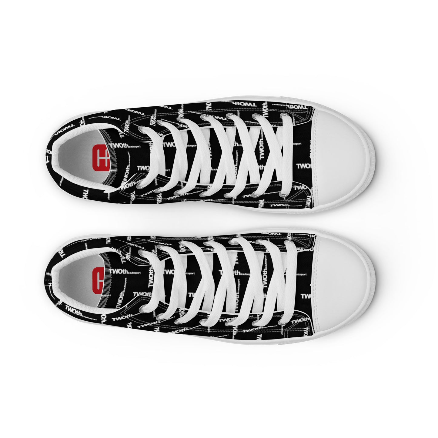 Designer Carbon | Men’s High Top Canvas Shoes