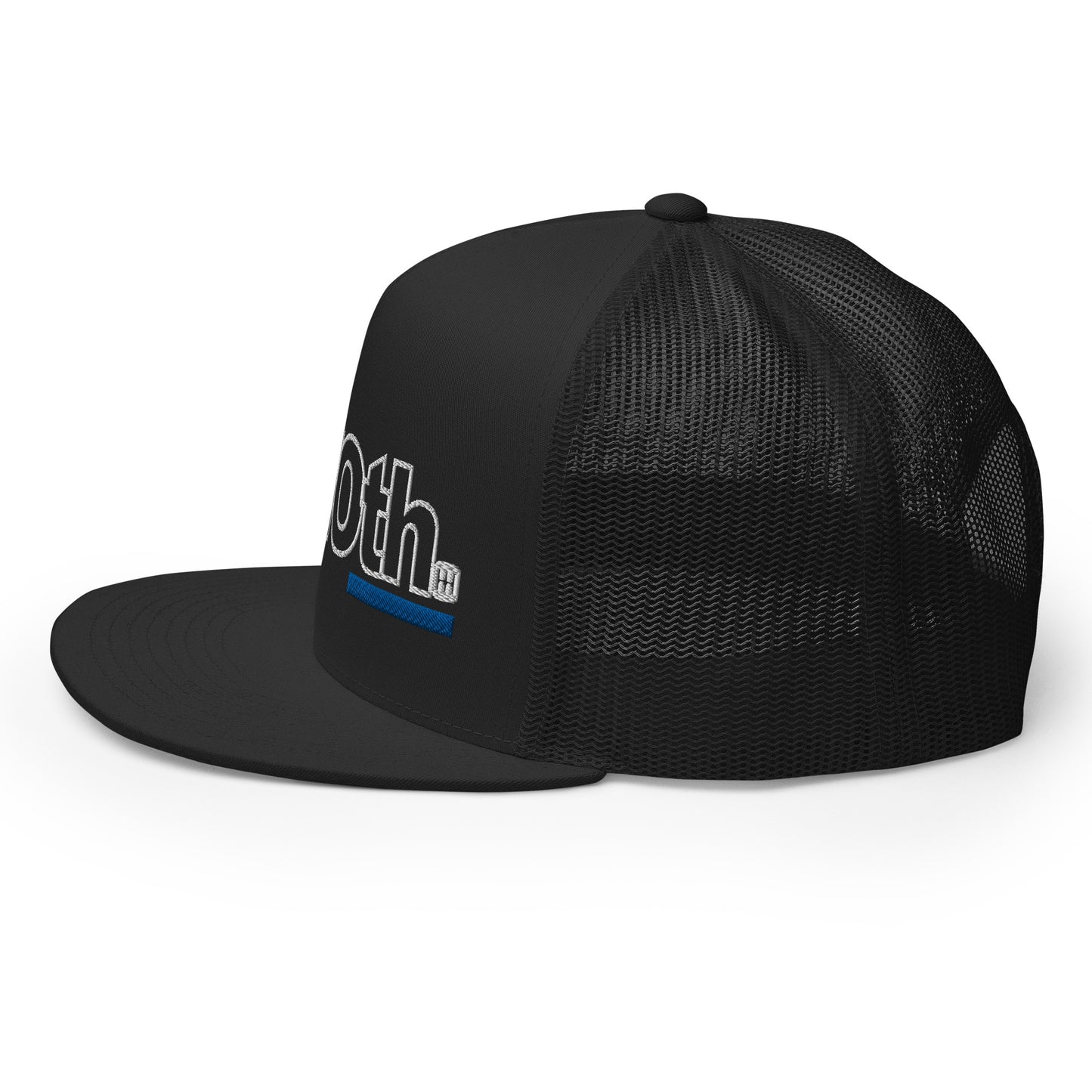 OnTheLine BLU | Flat Trucker Hat
