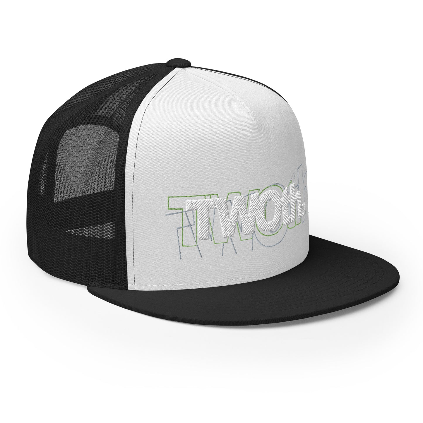 TrackLimits PNK | Flat Trucker Hat