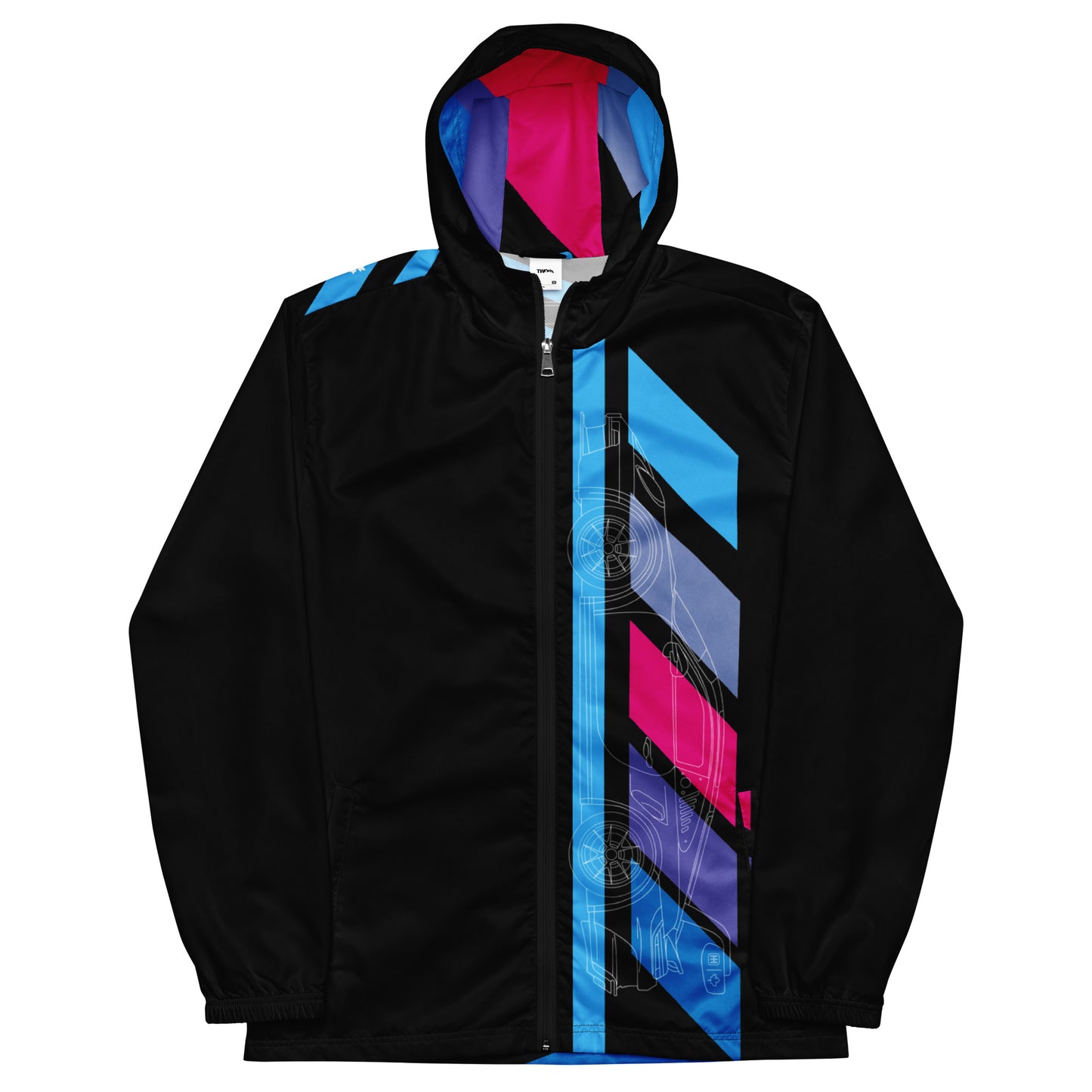 OnTheLine PTS 992 GT3 | Men’s black windbreaker