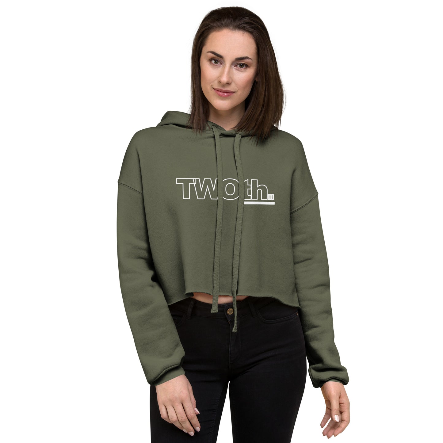 TWOth | Crop Hoodie