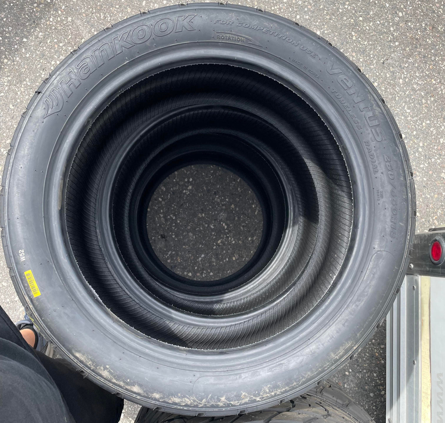 Hankook Ventus TCR Wet Tyres